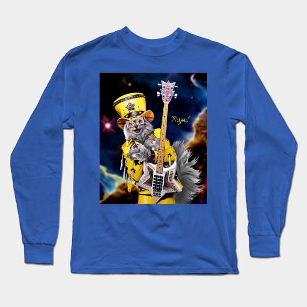 BOOTSY KAT Long Sleeve T-Shirt by Official Bootsy Collins Merchandie